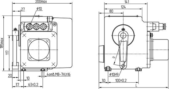 Исполнительные механизмы однооборотные МЭО-16, МЭО-40