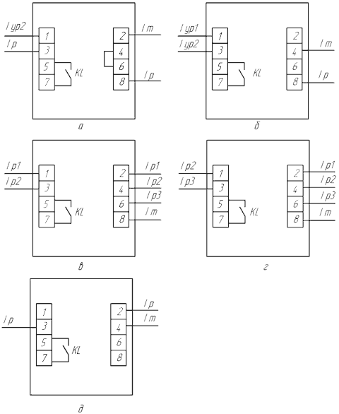 Схема присоединения